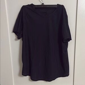 lululemon athletica Black Short Sleeve Tee
